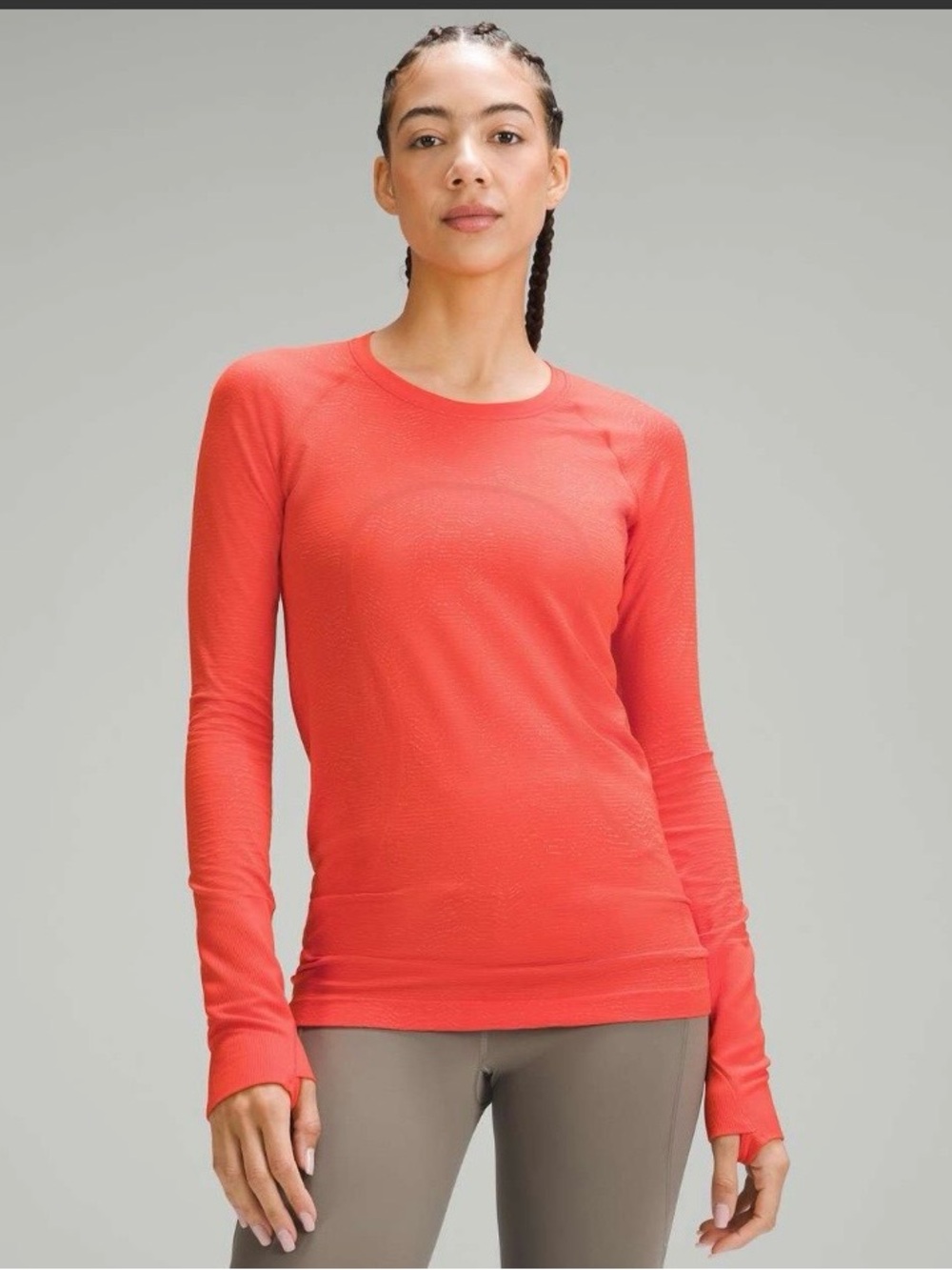 Lululemon long sleeve swiftly tee size 0